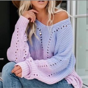 Ombré Sweater